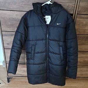 Nike Thermafit Puffer Midlength Black Small